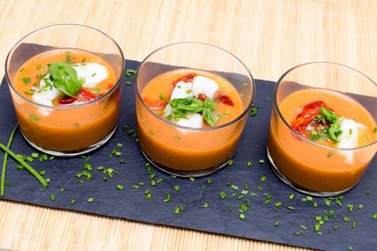 Crema fria escalivada